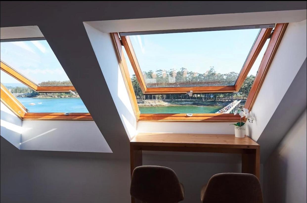 Exclusivo Atico Boutique Con Vistas Al Mar Lägenhet Villanueva De Arosa Exteriör bild